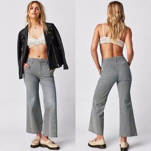 MOTHER The Roller Prep Ankle Jean Flare Wide Leg, 27